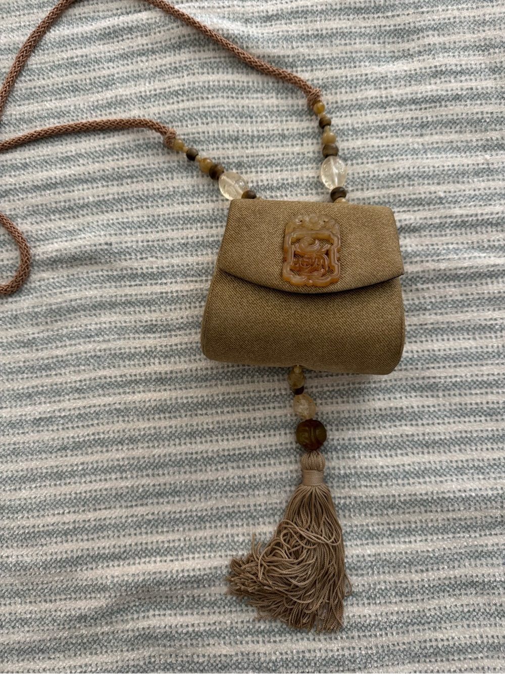 Vintage Rafael Sanchez tassel crossbody bag